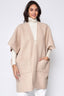 Oversized Open Front Kimono Cardigan - Ivory