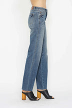 Tummy Control Classic Straight Leg Jeans -