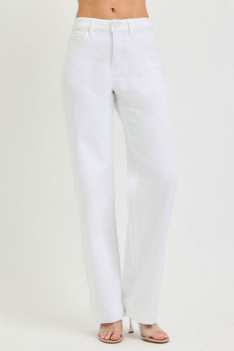 High-Rise Wide Leg Pants -