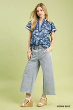 Floral Mixed Print Top -