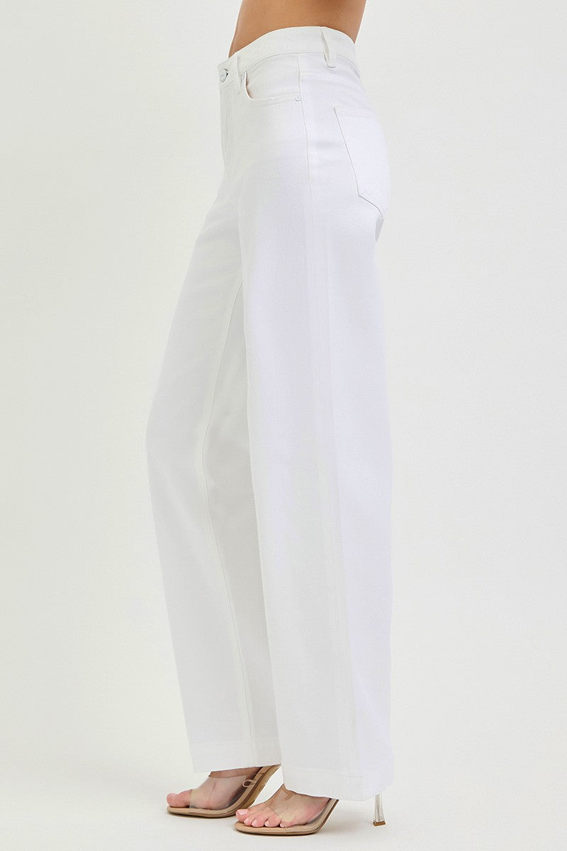 High-Rise Wide Leg Pants -