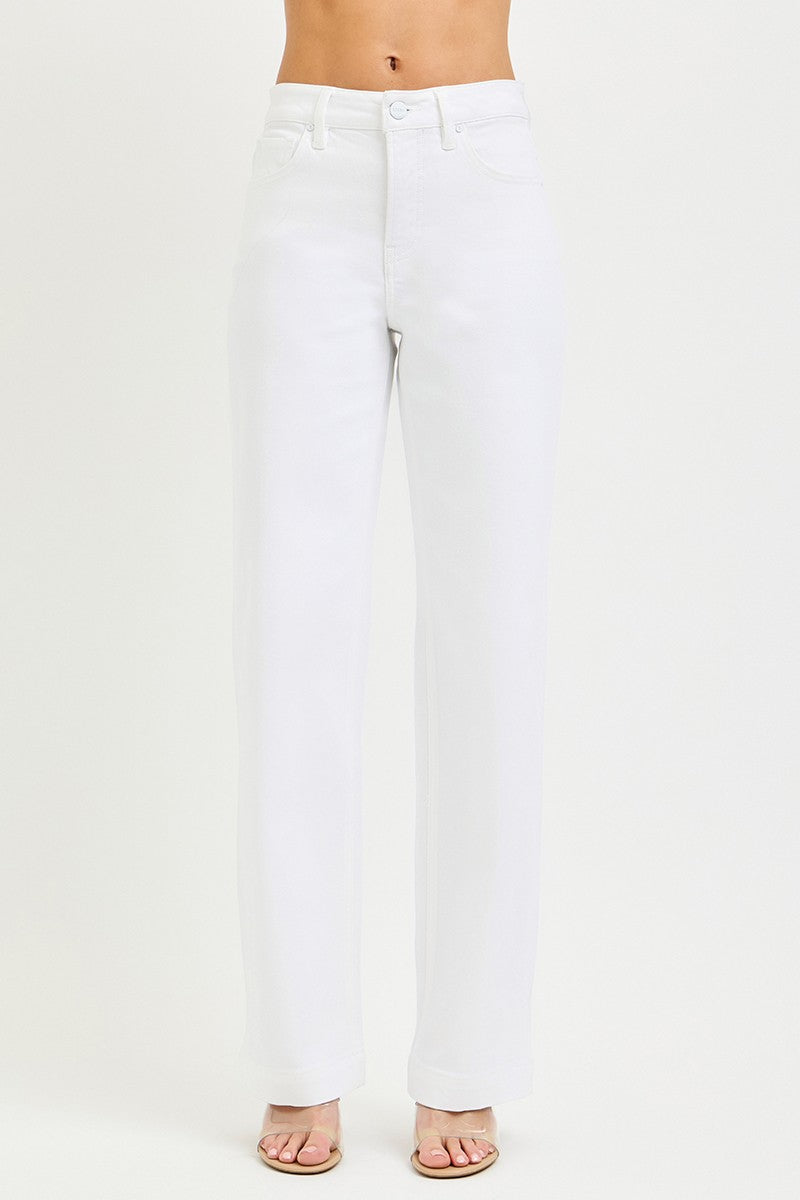 High-Rise Wide Leg Pants -