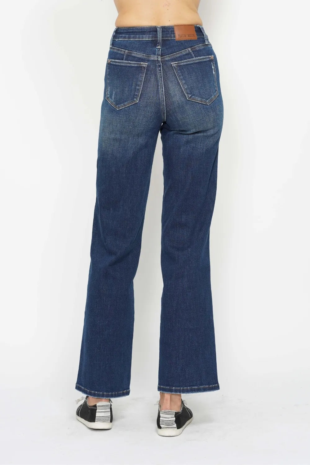 High Waist Tummy Control Denim Jeans -