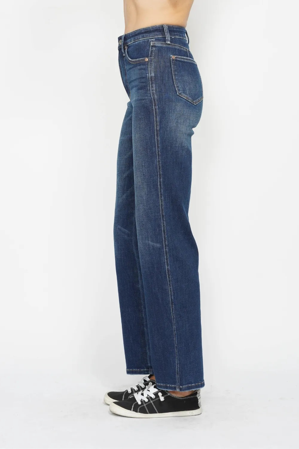 High Waist Tummy Control Denim Jeans -