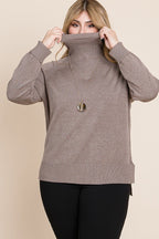 Soft Knit Turtleneck Sweater -