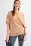 Tribal Print Dolman Pullover - Camel