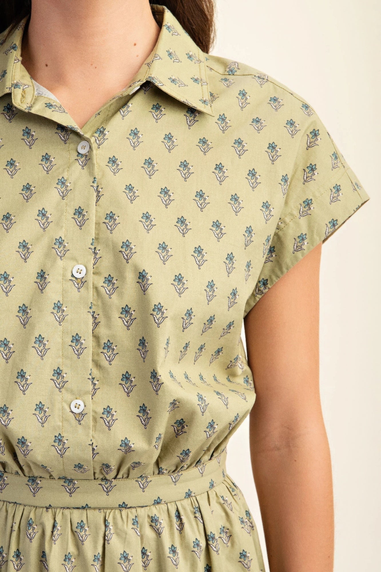 Printed Drop Shoulder Shirt -