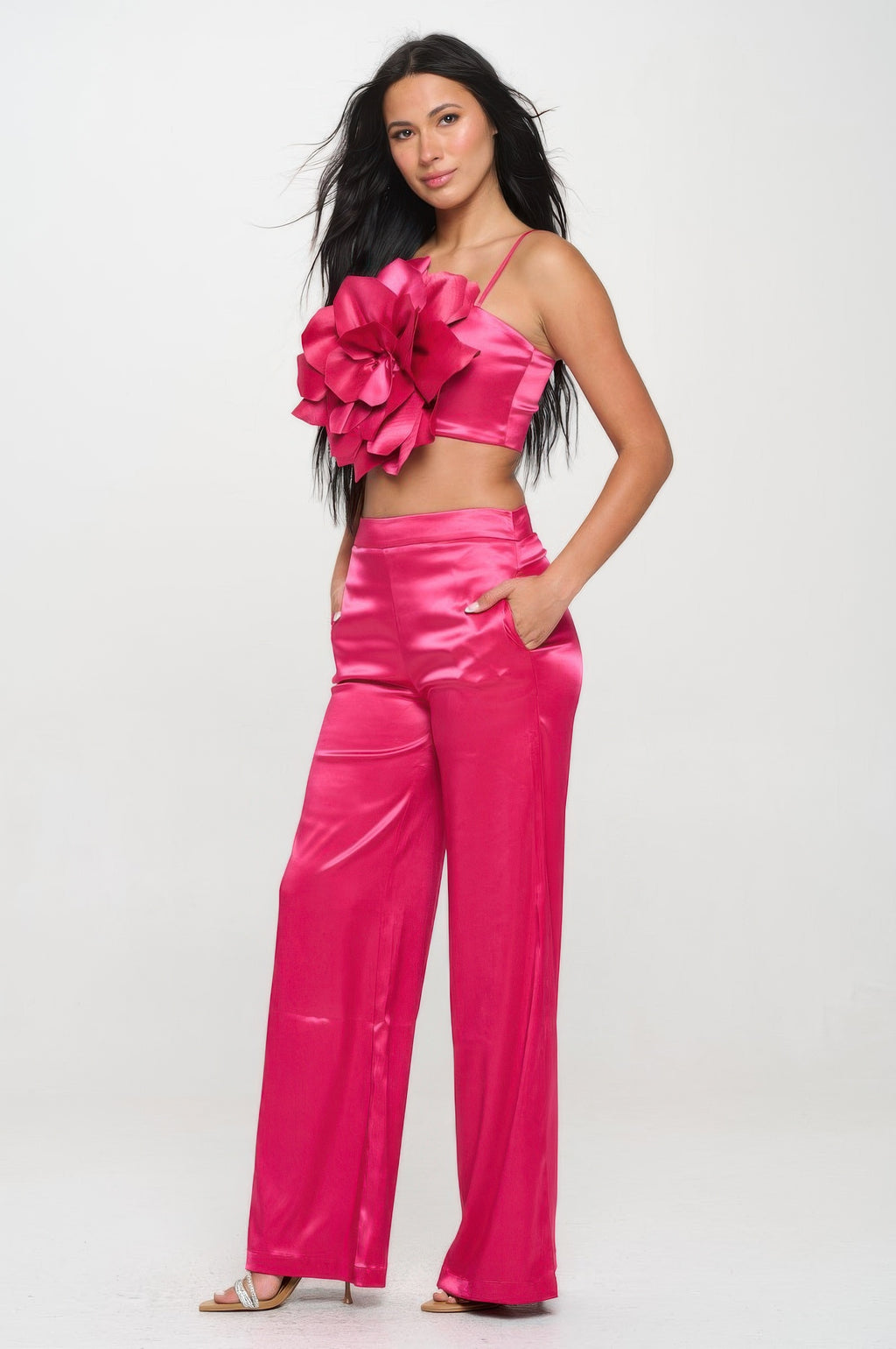3D Flower Co Ord Set -