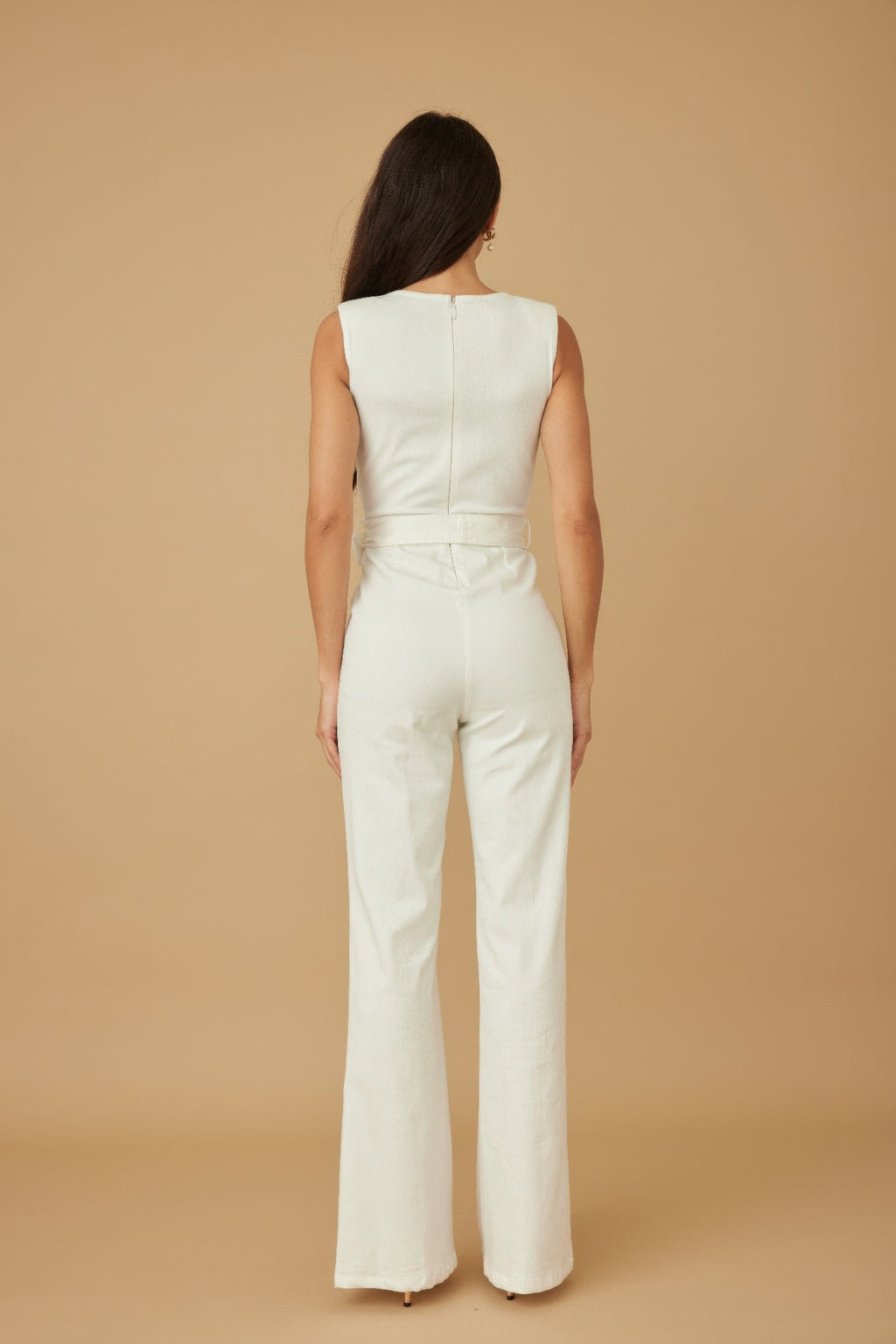Intertwined Ring Strap Jumpsuit -