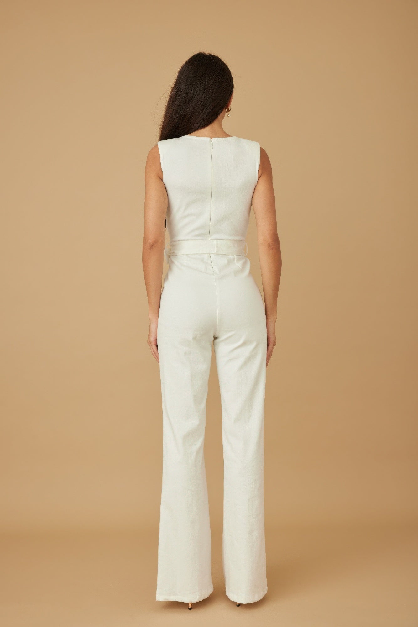 Intertwined Ring Strap Jumpsuit -