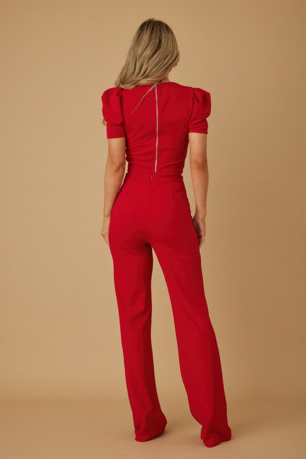 Puff Sleeve Jewel Detail Set -