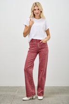 High Rise Vintage Straight Leg Jeans -