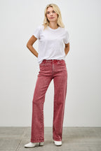 High Rise Vintage Straight Leg Jeans - 15
