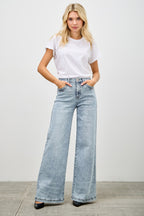 High Rise Classic Wide-Leg Jeans - 15