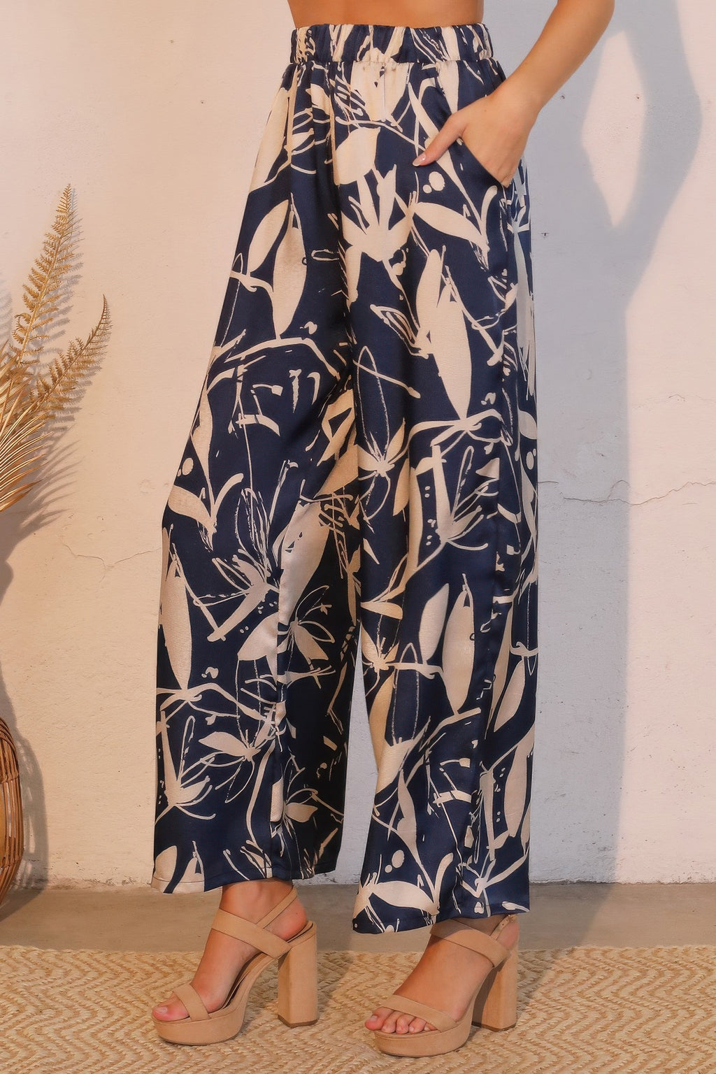 Wide-Leg Pocket Dreaming Lily Pants -