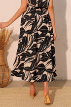 Leaf Midi Swing Lucca Skirt -