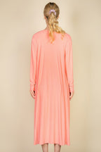 Ribbed Cami Dress Cardigan Set -