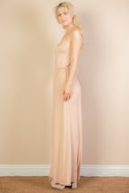 Button Front Wide Leg Jumpsuit -