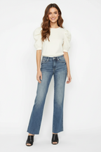 Tummy Control Classic Straight Leg Jeans - Medium
