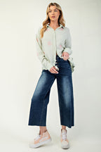 Embroidered Cotton Gauze Shirt -