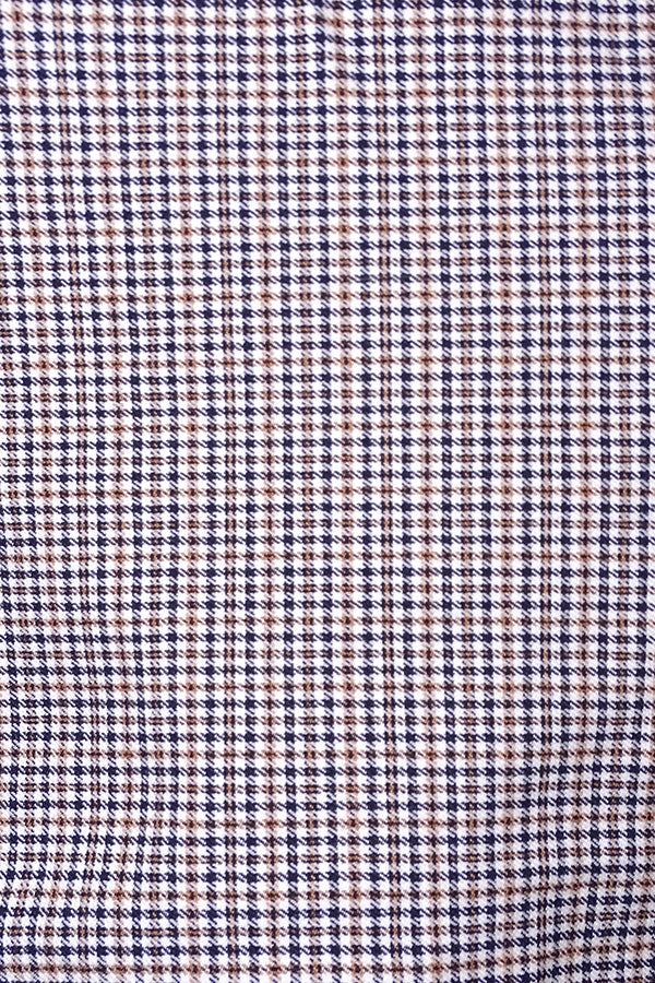 Grey Plaid Pleated Belted Shorts -