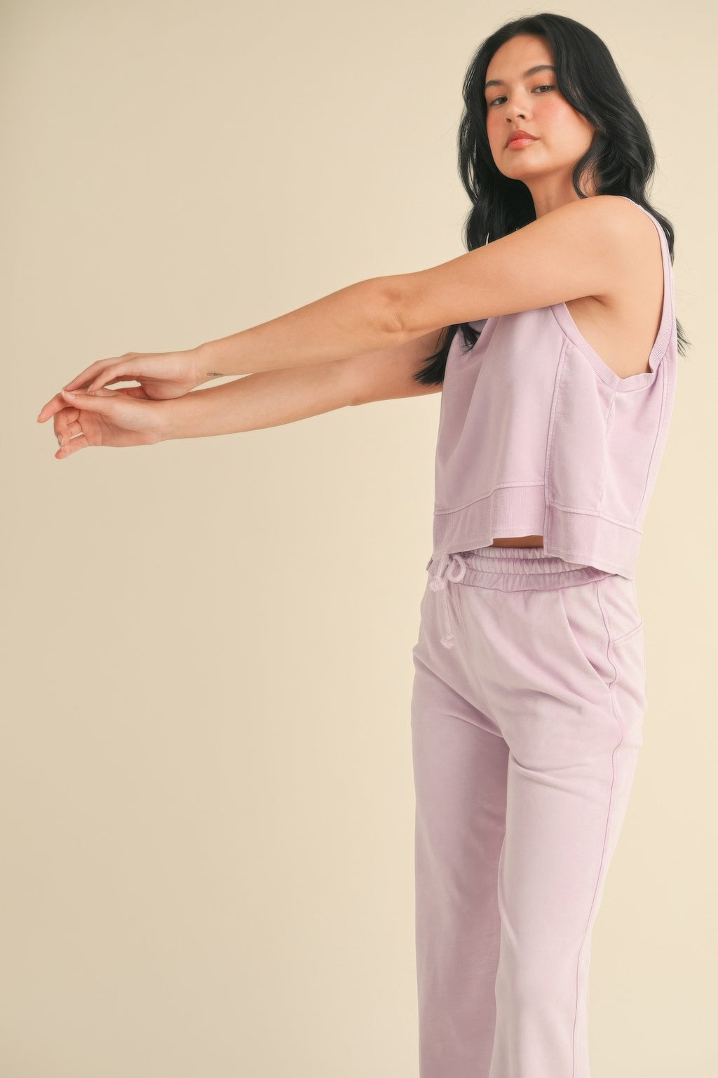Mineral Wash Sleeveless Tank -