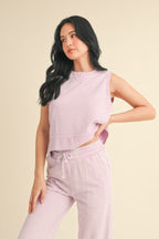 Mineral Wash Sleeveless Tank -
