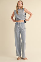 Mineral Wash Sleeveless Tank -