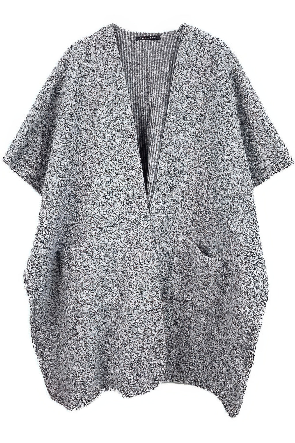 Oversized Open Front Kimono Cardigan -