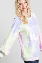 Tie-Dye Oversized Sweatshirt -